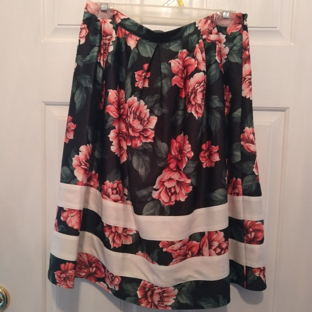 Floral skirt